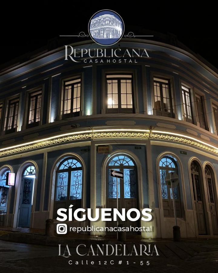 Republicana Casa Hostal - Habitacion 6 Calima Bogotá Dış mekan fotoğraf